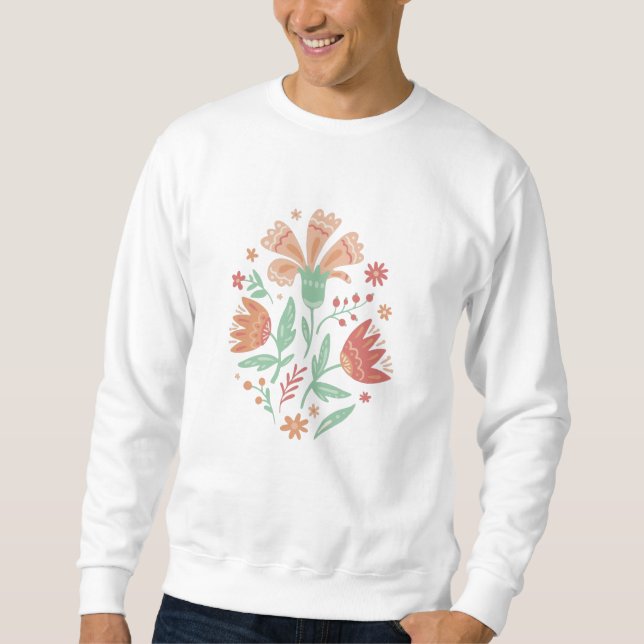 Wildblumen Sweatshirt (Vorderseite)
