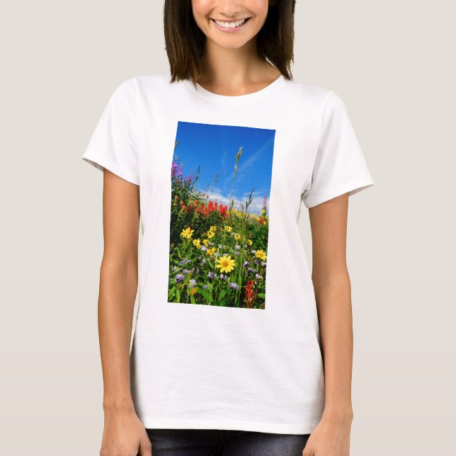 Wildblumen T-Shirt (Vorderseite)