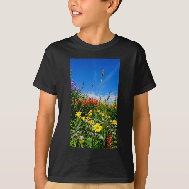 Wildblumen T-Shirt (Vorderseite)