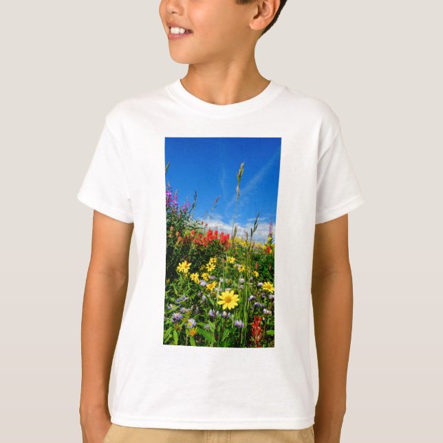 Wildblumen T-Shirt (Vorderseite)