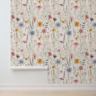 Wildblumen Tapete