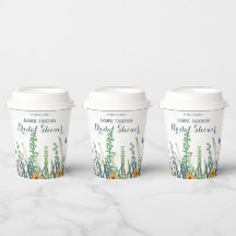 Wildblumen und Schmetterlinge Brautparty  