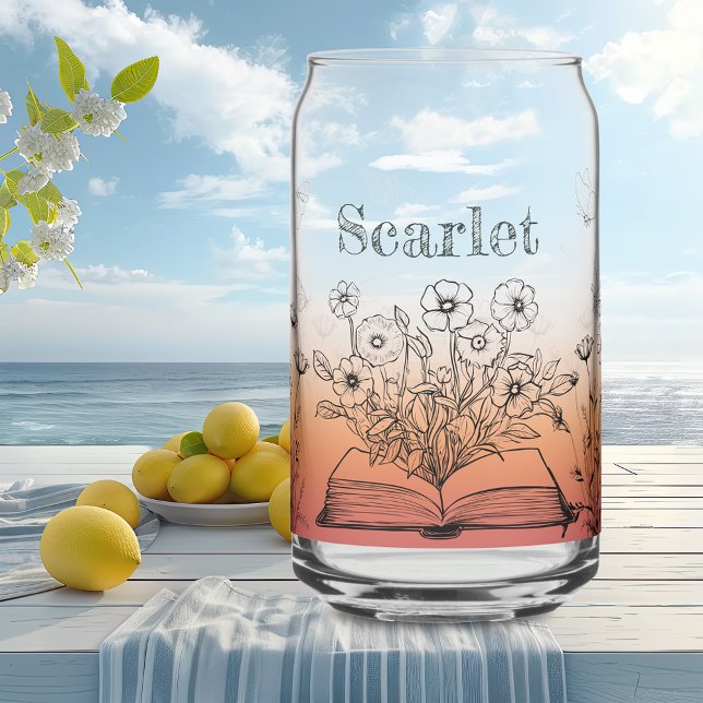 Wildblumen und Schmetterlinge Dosenglas (Von Creator hochgeladen)