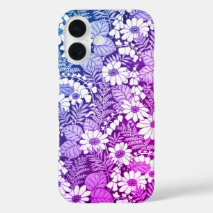 Wildblumen Vintages Muster iPhone/iPad Gehäuse iPhone 16 Hülle