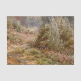 Wildblumen von einem Stream von Elizabeth Strong Seidenpapier