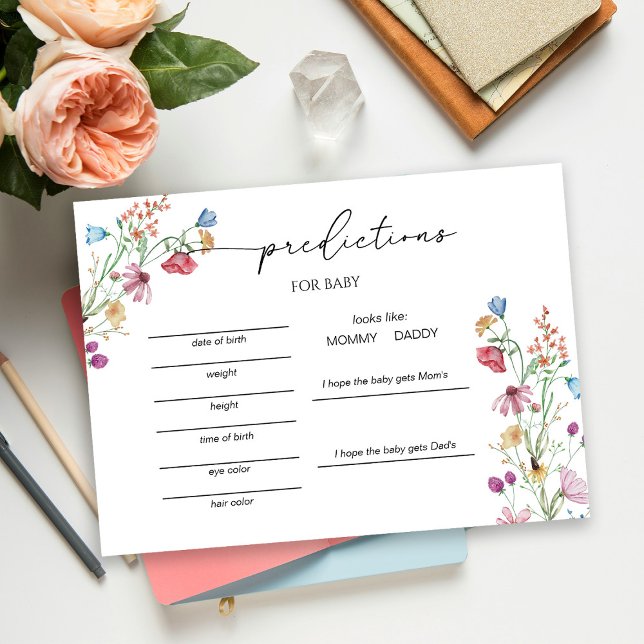 Wildblumen Vorhersagespiel (Von Creator hochgeladen)