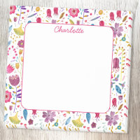 Wildblumen-Wasserfarbe-Floral-Personalisiert