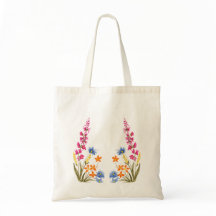 Wildblumen-Wisper-Tasche