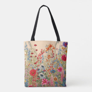 Wildblumen zum Cremiehintergrund