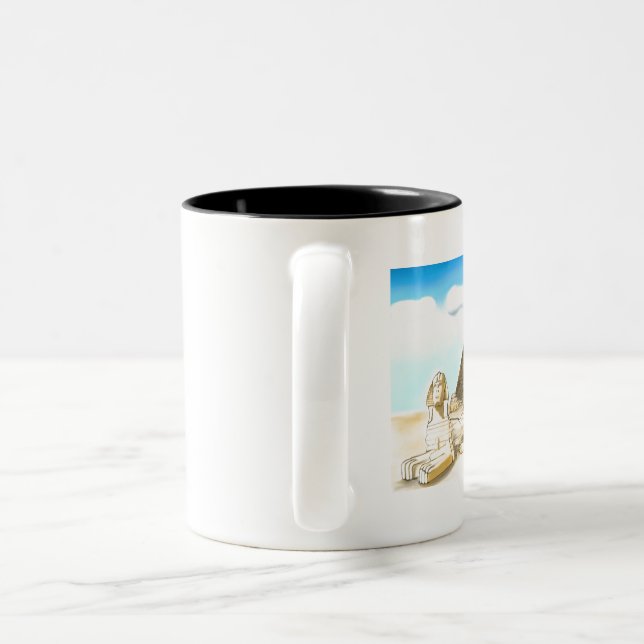 Wildblumen Zweifarbige Tasse (Henkel)