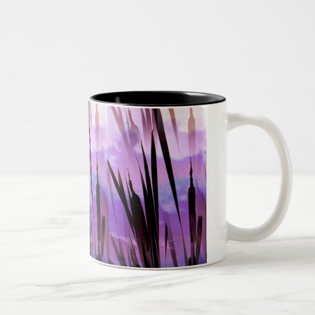 WILDBLUMEN ZWEIFARBIGE TASSE (Rechts)