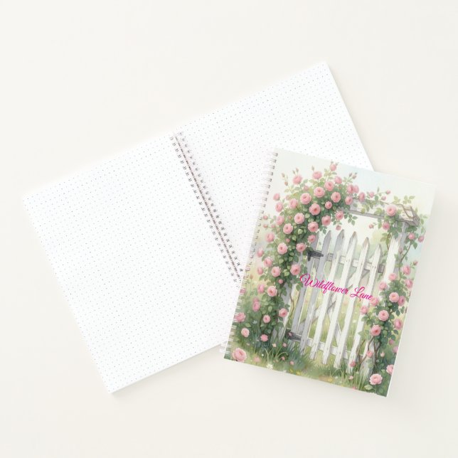 Wildblumenallee Notizbuch (Innenseite)
