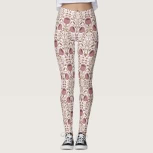 Wildblumenmuster Leggings