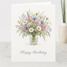 Wildblumenstrauß Geburtstag