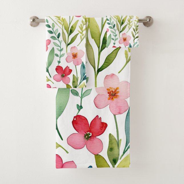 Wildblumenwiese Badhandtuch Set (Insitu)