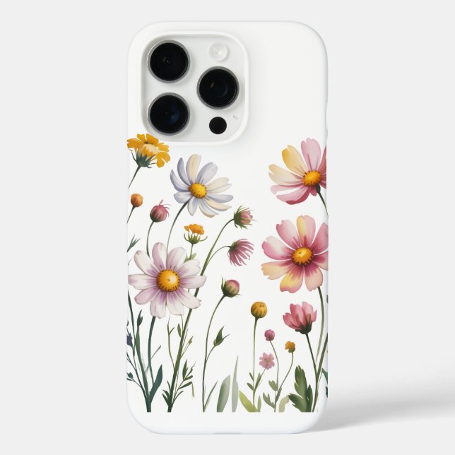 Wildblumenwiese  Case-Mate iPhone hülle (Rückseite)
