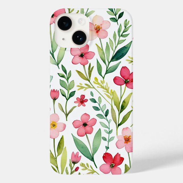 Wildblumenwiese Case-Mate iPhone Hülle (Rückseite)