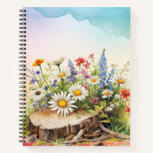 Wildblumenwiese | Cottagecore Blumenjournal