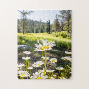 Wildblumenwiese Natur Puzzle