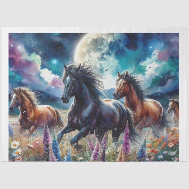 WildblumeTwilight Seidenpapier (Vorderseite)