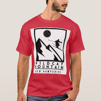 Wildcat Berg New Hampshusa ski T-Shirt
