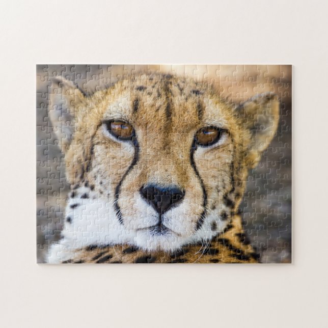 Wildcat Cheetah Leopard Wildlife Nature Puzzle (Horizontal)