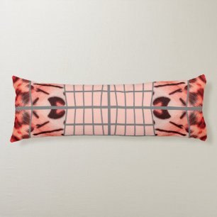 Wildcat Matrix - Bengal Cat Leopard Pink Pillow Seitenschläferkissen