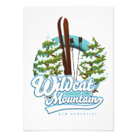 Wildcat Mountain New Hampshire Ski Poster