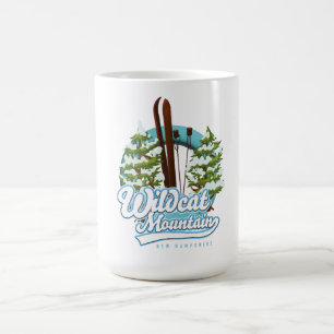 Wildcat Mountain New Hampshire Ski Poster Kaffeetasse