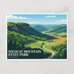 Wildcat Mountain State Park Ontario Postkarte