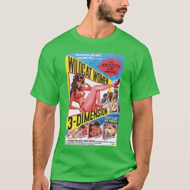 Wildcat Women 3D - Design T-Shirt (Vorderseite)