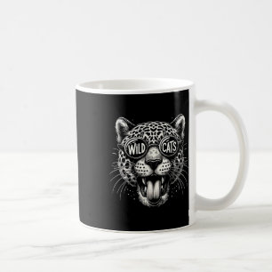 Wildcats Schule Sport Fan Teamgeist Zurück zur Sch Kaffeetasse