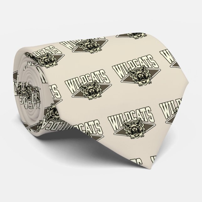 Wildcats Sports Team Neck Tie Krawatte (Gerollt)