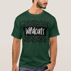 Wildcatseam-Maskottchen-Schul-rit-Spiel-Nacht lust T-Shirt