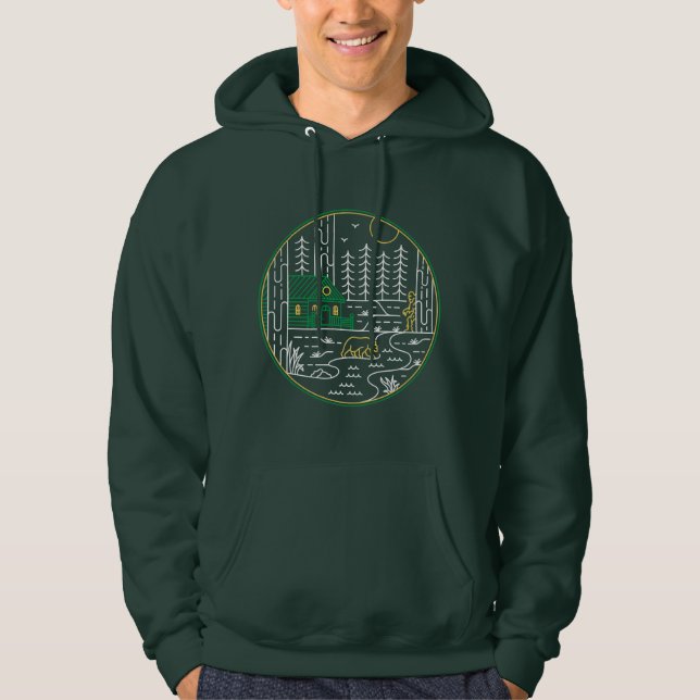 Wildcome Zuhause 1 Hoodie (Vorderseite)