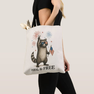 Wilde, aber freie Feuerwerke Wilde Raccoon 4. Juli