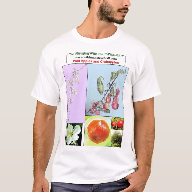 Wilde Äpfel und Crabapples T-Shirt (Vorderseite)
