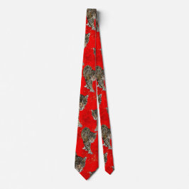 Wilde Babe Rot-Hals-Tie Krawatte