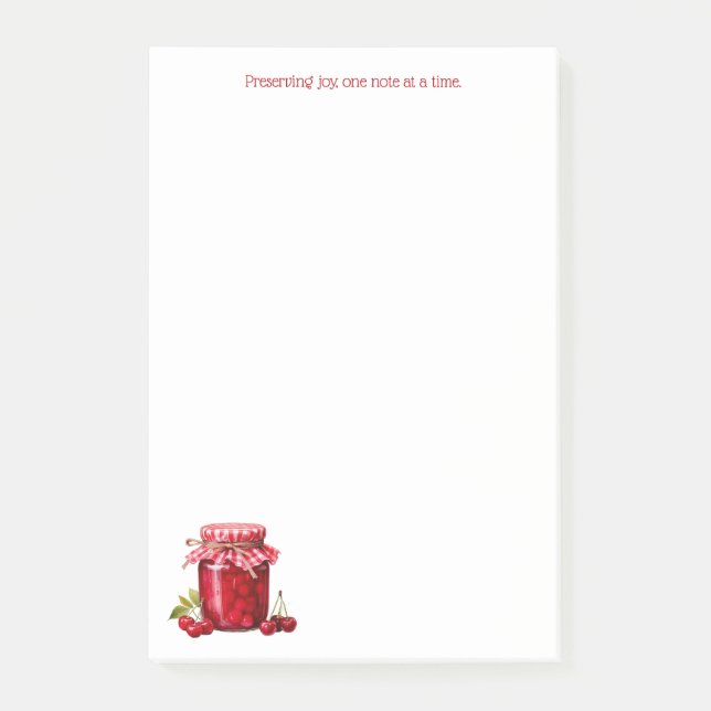 Wilde Berries - Nachhinweise Post-it Klebezettel (Vorderseite)