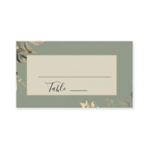 Wilde Blätter zeigen Grüne Blumenzehen