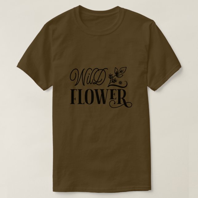 Wilde Blume01 T-Shirt (Design vorne)
