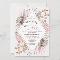 Wilde Blume Aquarell Einladung
