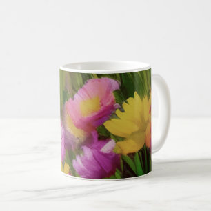 Wilde Blume bei Dämmerung Kaffeetasse
