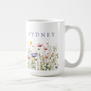 Wilde Blume Benutzername Kaffeetasse