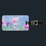 Wilde Blume Blue Sky Gepäckanhänger<br><div class="desc">Gepäckmarke</div>