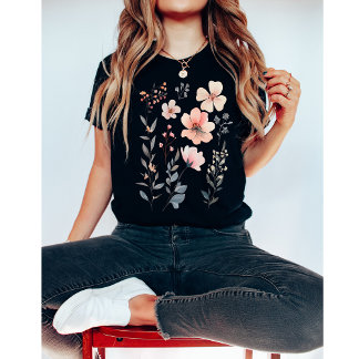 Wilde Blume-Blumen-Zauberhaft T-Shirt