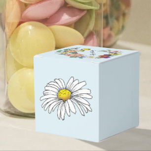 Wilde Blume Blumenblauer Pilz Geschenkschachtel