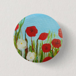 Wilde Blume Button