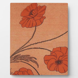Wilde Blume Fotoplatte