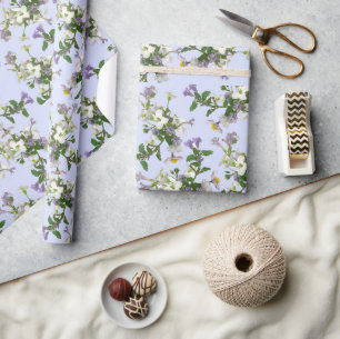 Wilde Blume Geschenkpapier